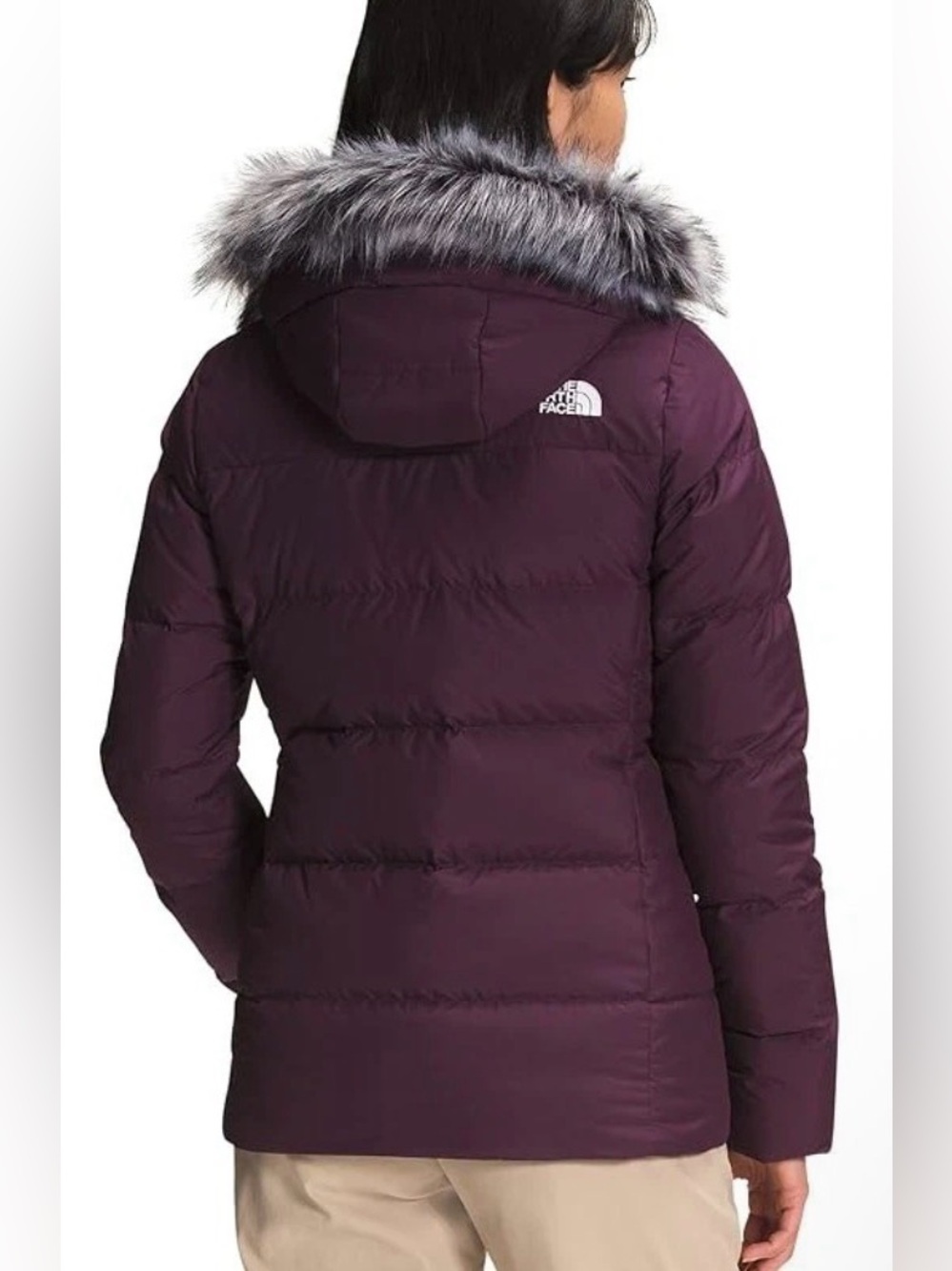 $230 THE NORTH FACE Gotham Insulated Blackberry Wine Jacket Women’s Sz: XS - Picture 4 of 8